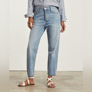 Everlane Women's Straight Leg Jeans - Light Blue